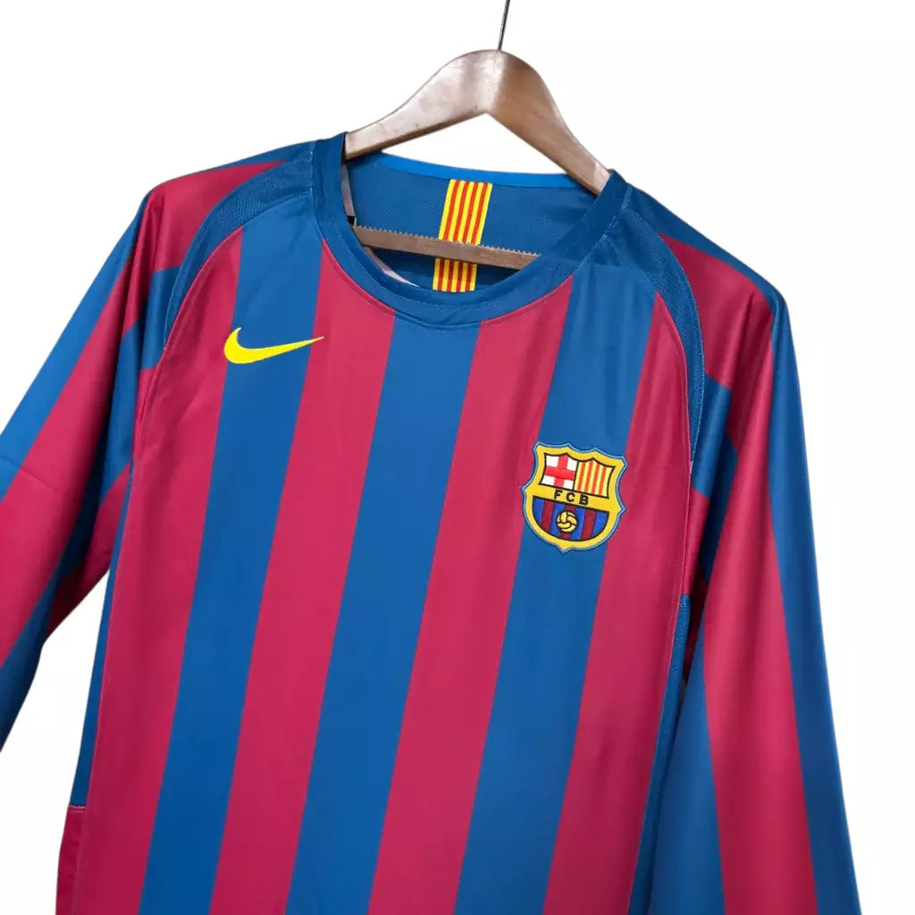 Maglia FC Barcelona Manica Lunga - Retro 2005/2006