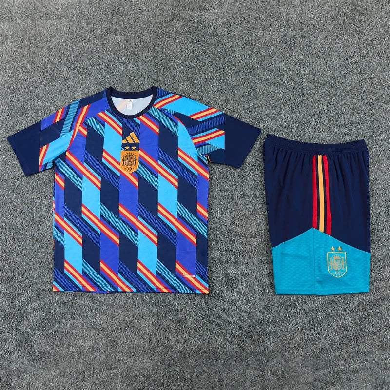 Maglia e Pantaloncini da Allenamento Bambino Spagna 26/27