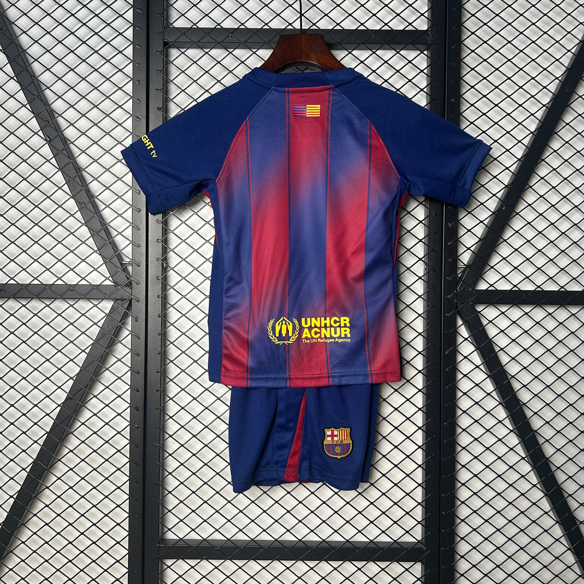 T-shirt e Pantaloncini Bambino FC Barcelona Home 25/26