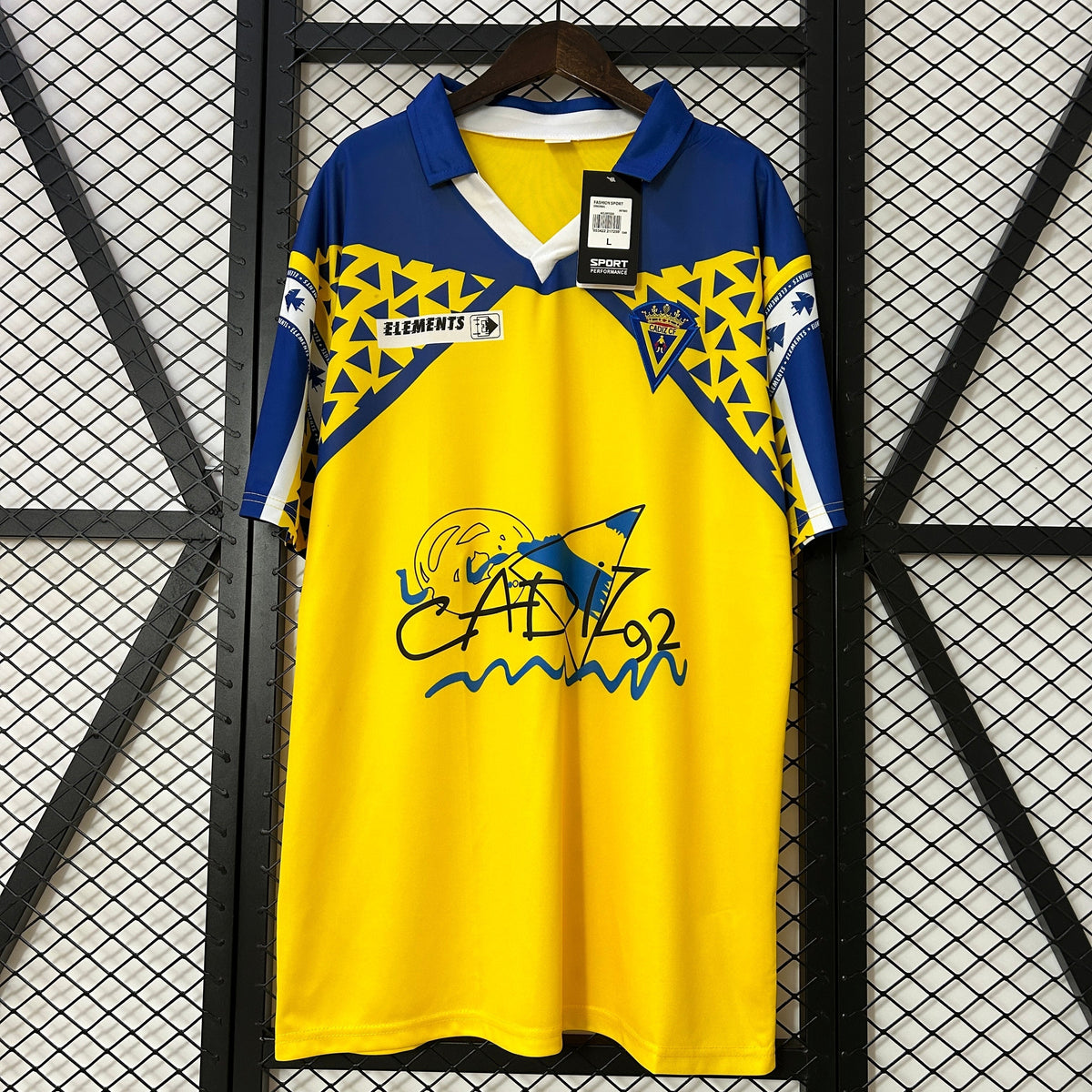 Maglia Cádiz CF Retro 1991/92