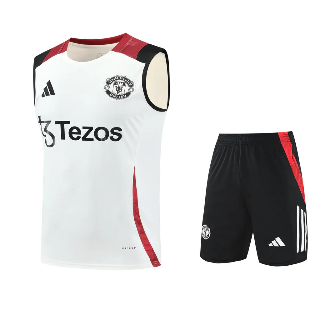 Maglia e Pantaloncini da Allenamento Manchester United 25/26