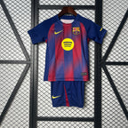 T-shirt e Pantaloncini Bambino FC Barcelona Home 25/26