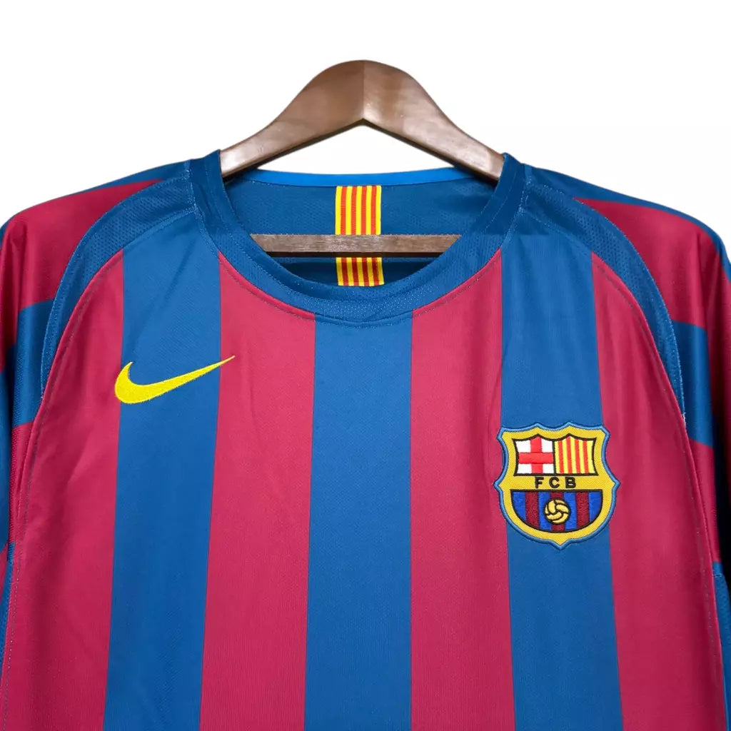 Maglia FC Barcelona Manica Lunga - Retro 2005/2006
