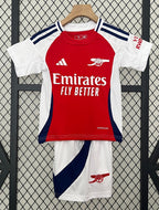T-shirt e Pantaloncini Bambino Arsenal Home 24/25