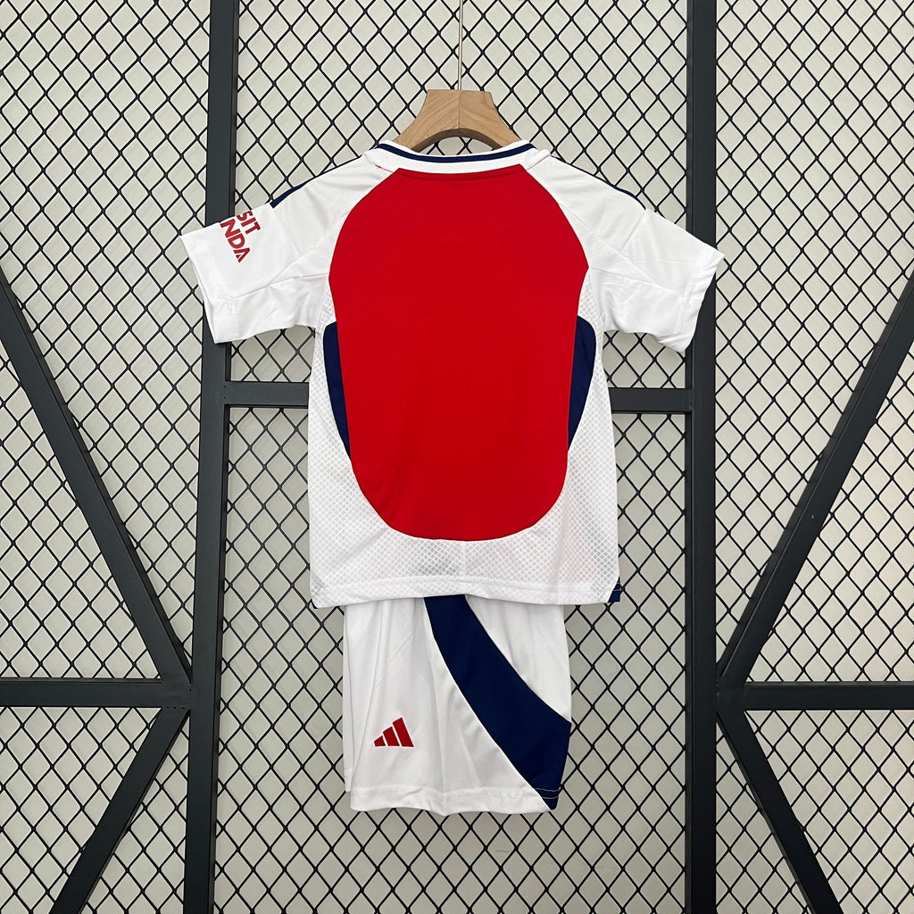 T-shirt e Pantaloncini Bambino Arsenal Home 24/25