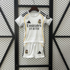 T-shirt e Pantaloncini Bambino Real Madrid Home 25/26