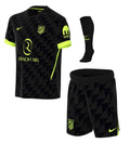 T-shirt e Pantaloncini Bambino Atletico de Madrid Away 26/27- Con Calzettoni