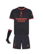 T-shirt e Pantaloncini Bambino AC Milan Third 26/27 - Con Calzettoni