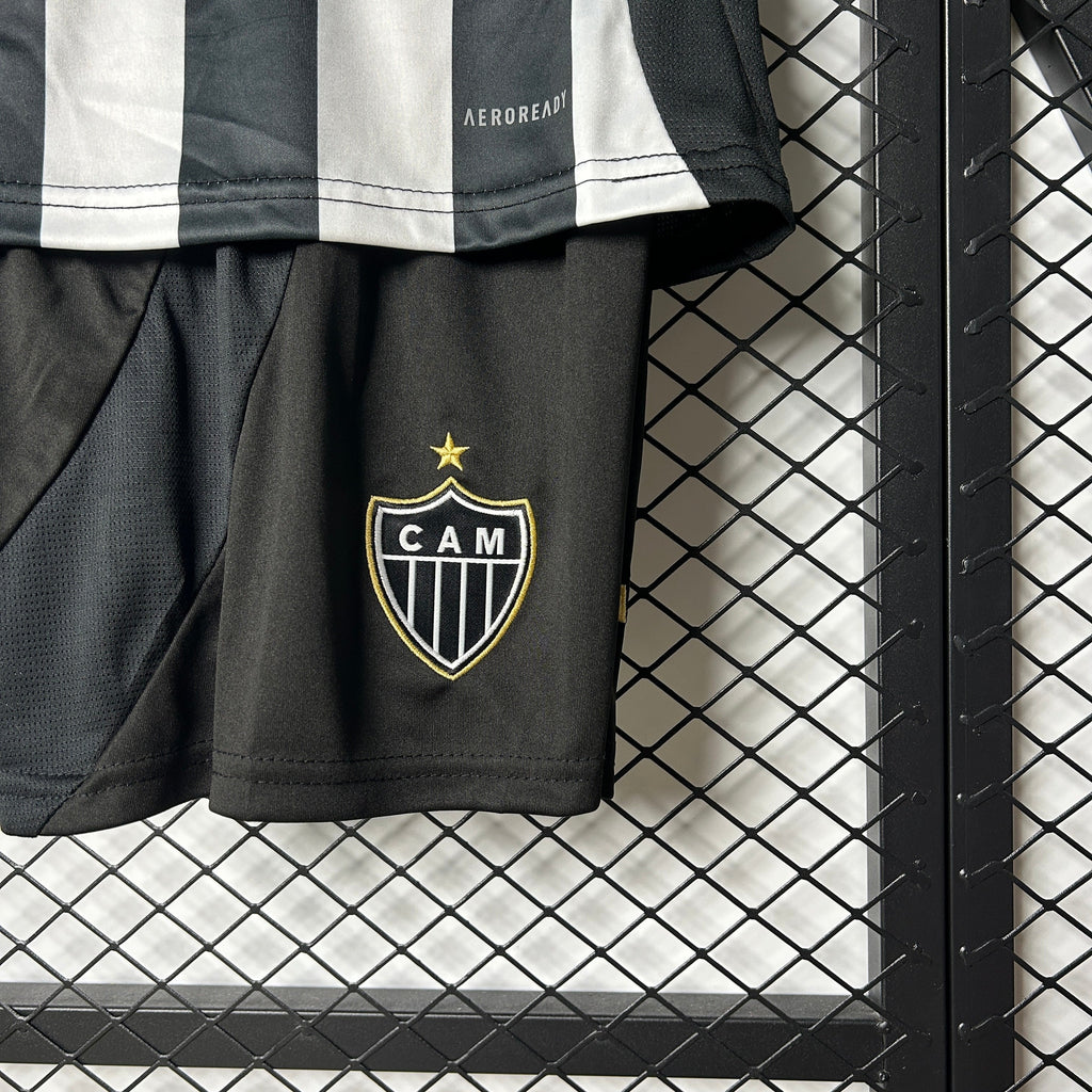 T-shirt e Pantaloncini Bambino Atletico Mineiro Home 25/26