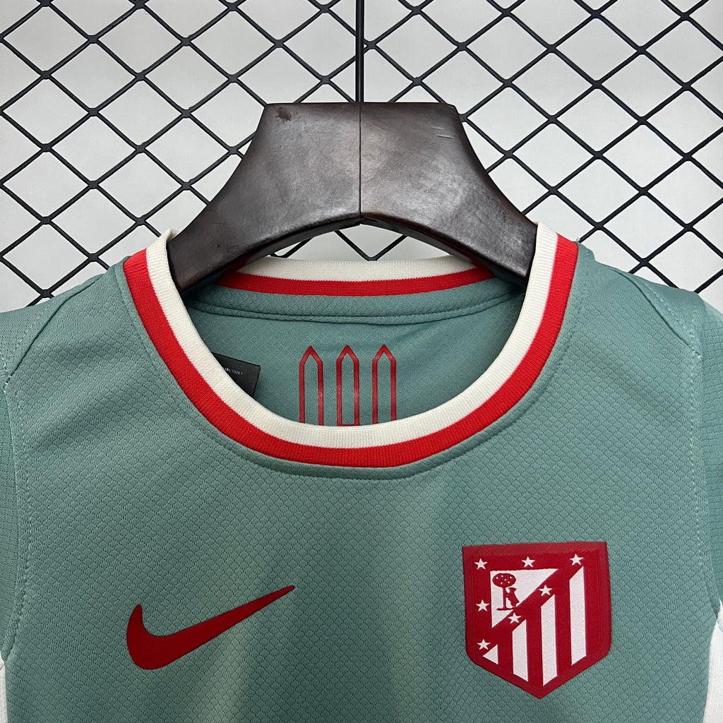 T-shirt e Pantaloncini Bambino Atletico de Madrid Away 24/25