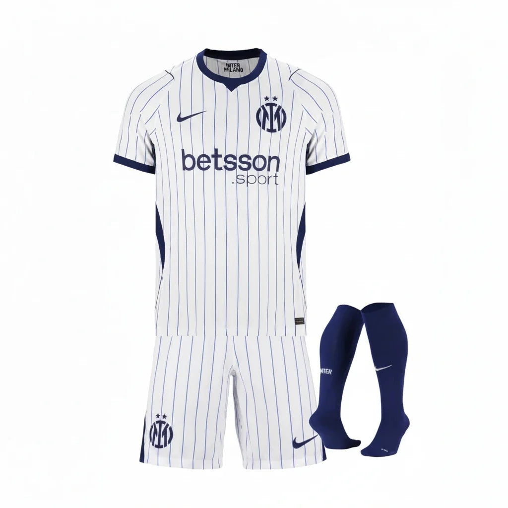 T-shirt e Pantaloncini Bambino Inter Away 26/27 - Con Calzettoni