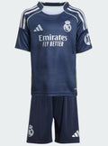 T-shirt e Pantaloncini Bambino Real Madrid Away 25/26