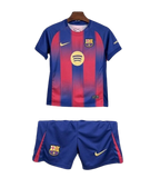 T-shirt e Pantaloncini Bambino FC Barcelona Home 25/26