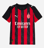 T-shirt e Pantaloncini Bambino A.C Milan Home 25/26