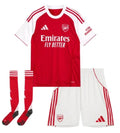 T-shirt e Pantaloncini Bambino Arsenal Home 25/26 - Con Calzettoni