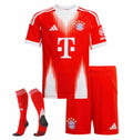 T-shirt e Pantaloncini Bambino Bayern Monaco Home 25/26 - Con Calzettoni