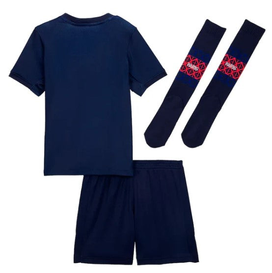 T-shirt e Pantaloncini Bambino PSG Home 25/26 - Con Calzettoni