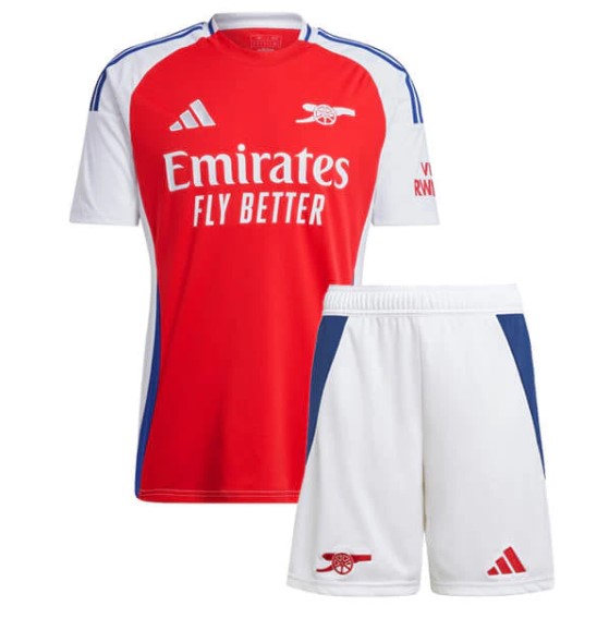 T-shirt e Pantaloncini Bambino Arsenal Home 24/25