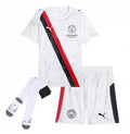 T-shirt e Pantaloncini Bambino Manchester City KidSuper 25/26 - Con Calzettoni