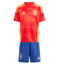 T-shirt e Pantaloncini Bambino Spagna Home 24/25
