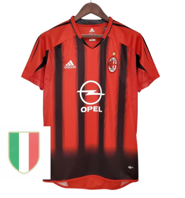 Maglia AC Milan Retro 04/05 - Con Scudetto