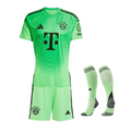 T-shirt e Pantaloncini Bambino Bayern Monaco Portiere 25/26 - Con Calzettoni