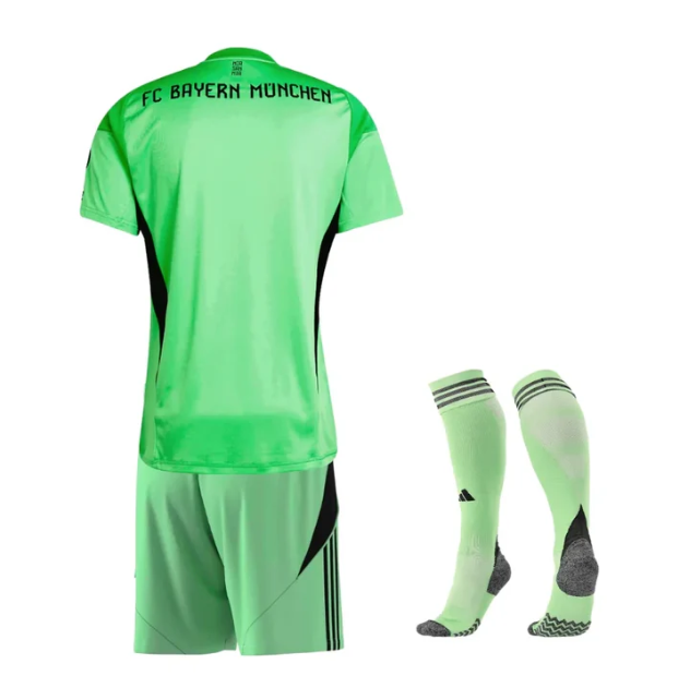 T-shirt e Pantaloncini Bambino Bayern Monaco Portiere 25/26 - Con Calzettoni