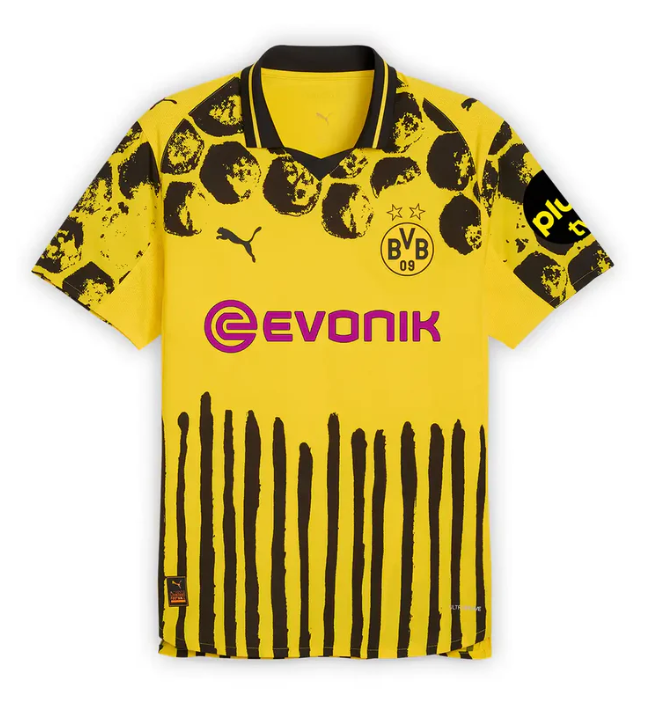 T-shirt e Pantaloncini Bambino Borussia Dortmund KidSuper 25/26 - Con Calzettoni