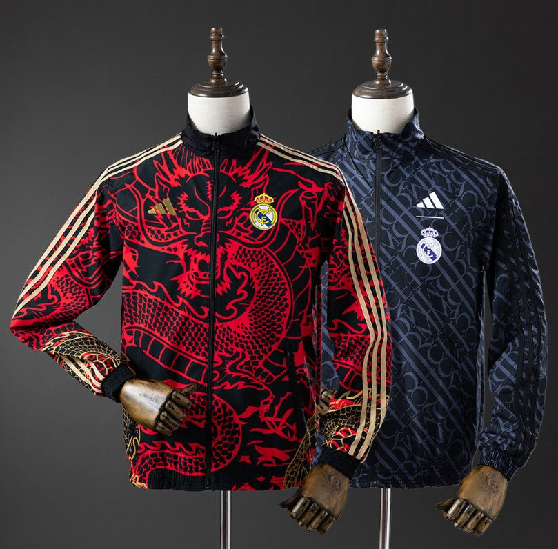 Giacca impermeabile reversibile Real Madrid 25/26