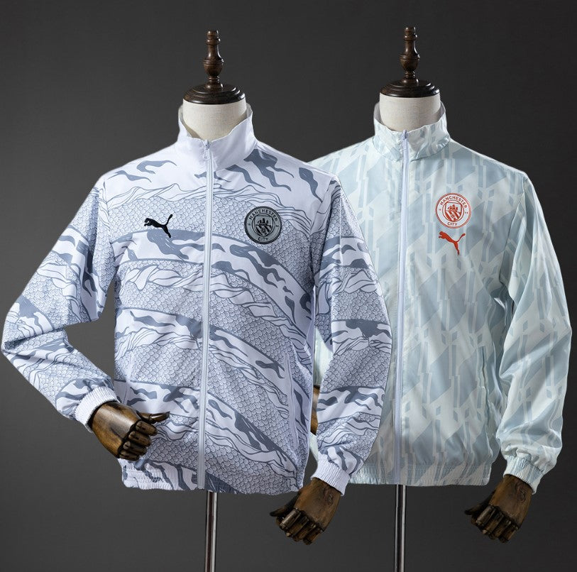 Giacca impermeabile reversibile Manchester City 25/26