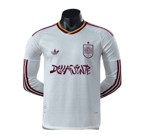 Maglia Manica lunga Spagna x Dellafuente 26/27 -Versione Giocatore