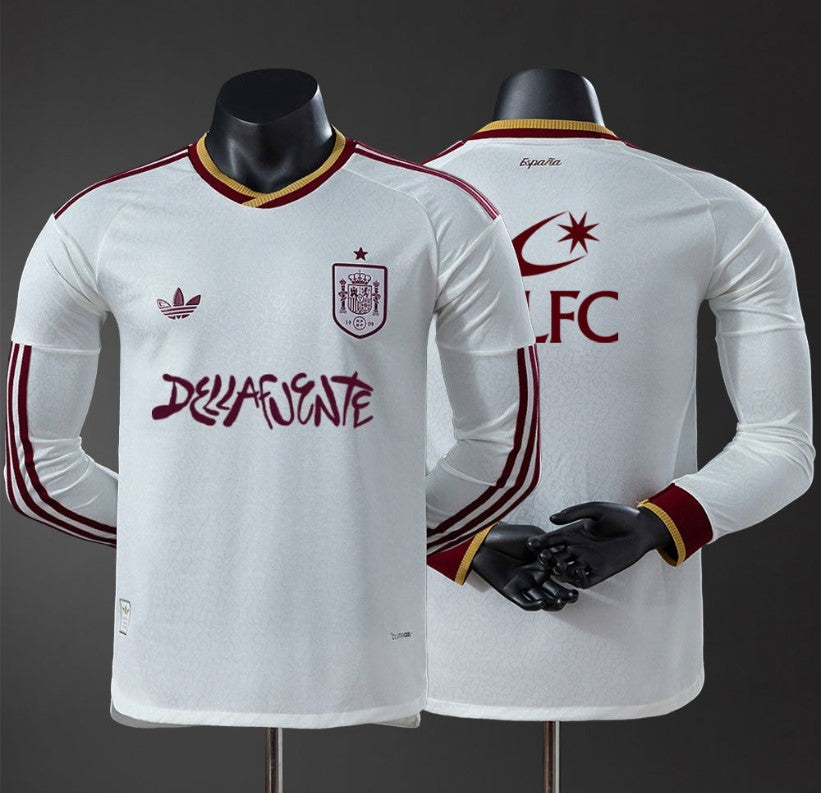 Maglia Manica lunga Spagna x Dellafuente 26/27 -Versione Giocatore