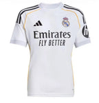 T-shirt e Pantaloncini Bambino Real Madrid Home 25/26 - Con Calzettoni