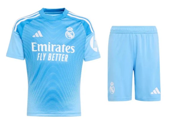 T-shirt e Pantaloncini Bambino Real Madrid 25/26 - Portiere