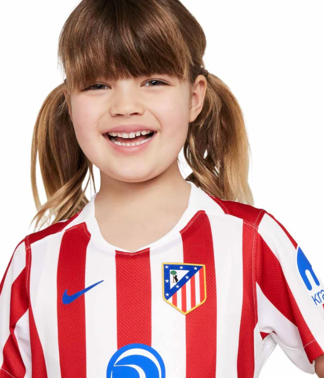 T-shirt e Pantaloncini Bambino Atletico de Madrid Home 25/26