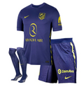 T-shirt e Pantaloncini Bambino Atletico de Madrid Away 25/26 - Con Calzettoni
