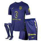 T-shirt e Pantaloncini Bambino Atletico de Madrid Away 25/26 - Con Calzettoni
