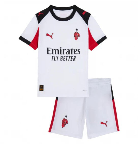 T-shirt e Pantaloncini Bambino A.C Milan Away 25/26