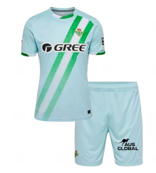 T-shirt e Pantaloncini Bambino Real Betis Away 25/26