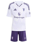 T-shirt e Pantaloncini Bambino Manchester United Away 25/26