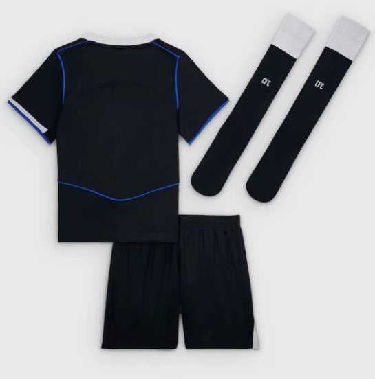 T-shirt e Pantaloncini Bambino Chelsea Third 25/26- Con Calzettoni