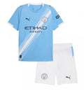 T-shirt e Pantaloncini Bambino Manchester City Home 25/26
