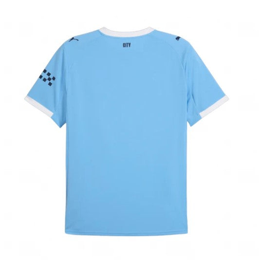 T-shirt e Pantaloncini Bambino Manchester City Home 25/26 - Con Calzettoni