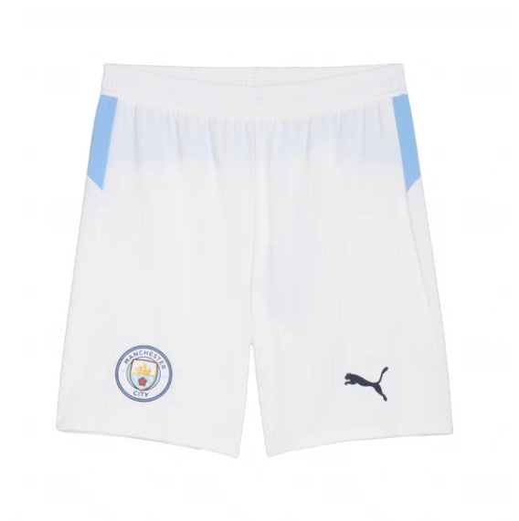 T-shirt e Pantaloncini Bambino Manchester City Home 25/26 - Con Calzettoni