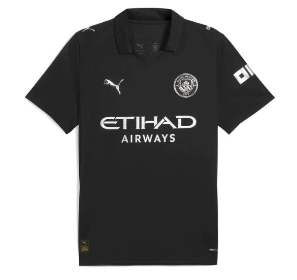 T-shirt e Pantaloncini Bambino Manchester City Away 25/26 - Con Calzettoni