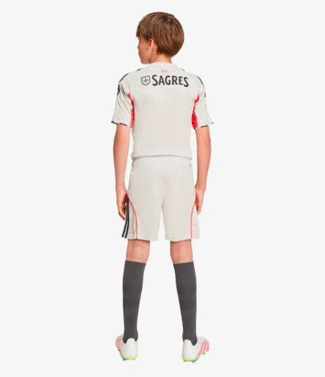 T-shirt e Pantaloncini Bambino Benfica Away 25/26