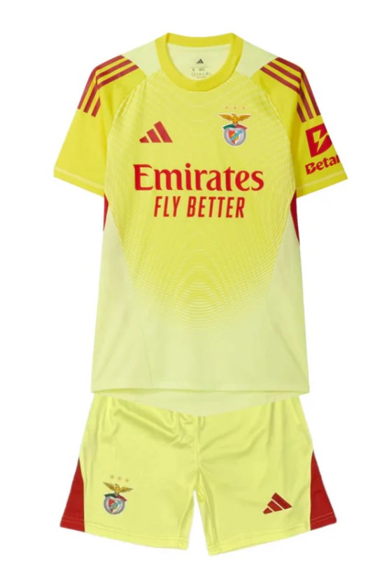 T-shirt e Pantaloncini Bambino Benfica 25/26 - Portiere