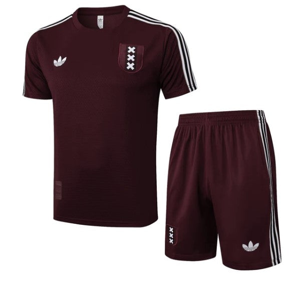 Maglia e Pantaloncini da Allenamento Bambino Ajax 25/26