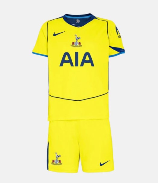 T-shirt e Pantaloncini Bambino Tottenham Third 25/26