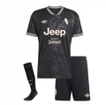T-shirt e Pantaloncini Bambino Juventus Third 25/26 - Con Calzettoni